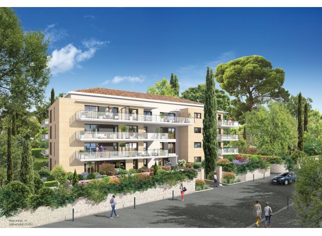 Investissement locatif en Paca : programme immobilier neuf pour investir Le Mas de la Torse  Aix-en-Provence