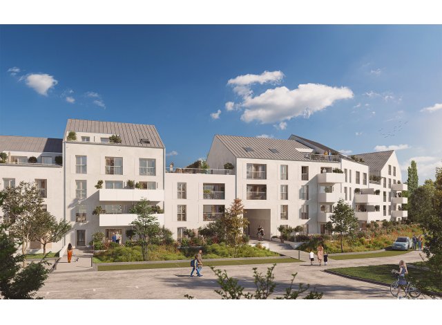 Investissement locatif en France : programme immobilier neuf pour investir Cecile  Caen